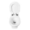 BelBagno BB115SCW-ORO Сиденье деревянное, цвет Орех (Noce), Soft close металлическое крепление, петли Золото