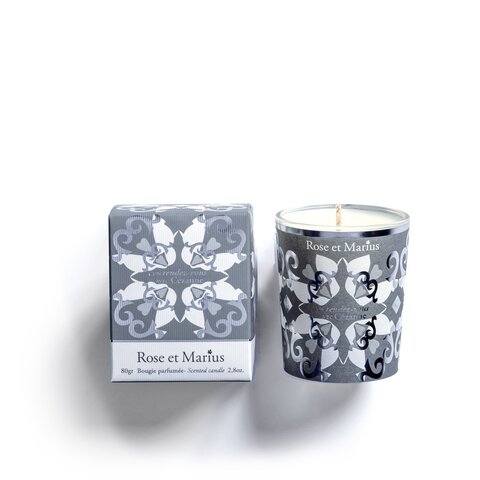 Свеча парфюмированная 25ч Rose et Marius Cezanne