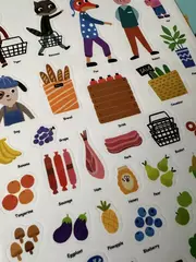 Многоразовые наклейки 