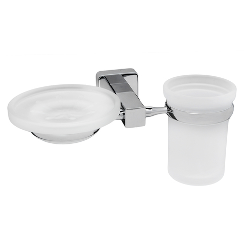 WasserKRAFT Lippe K-6526 Держатель стакана и мыльницы