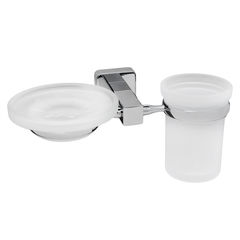 WasserKRAFT Lippe K-6526 Держатель стакана и мыльницы фото