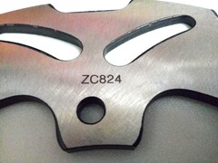 Диск для Yamaha YZ 125/250 1988-1997 / WR 125/250 1990-1997 г.в. дизайн 1 / Тормозной / Задний