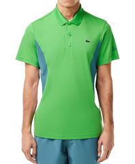 Теннисное поло Lacoste Tennis x Novak Djokovic Ultra-Dry Polo - green