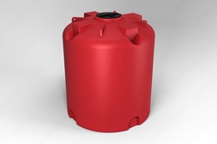 Емкость для КАС ЭкоПром TR 10000 л. вертикальная транспортная (230x230x272см;красный) - арт.555358