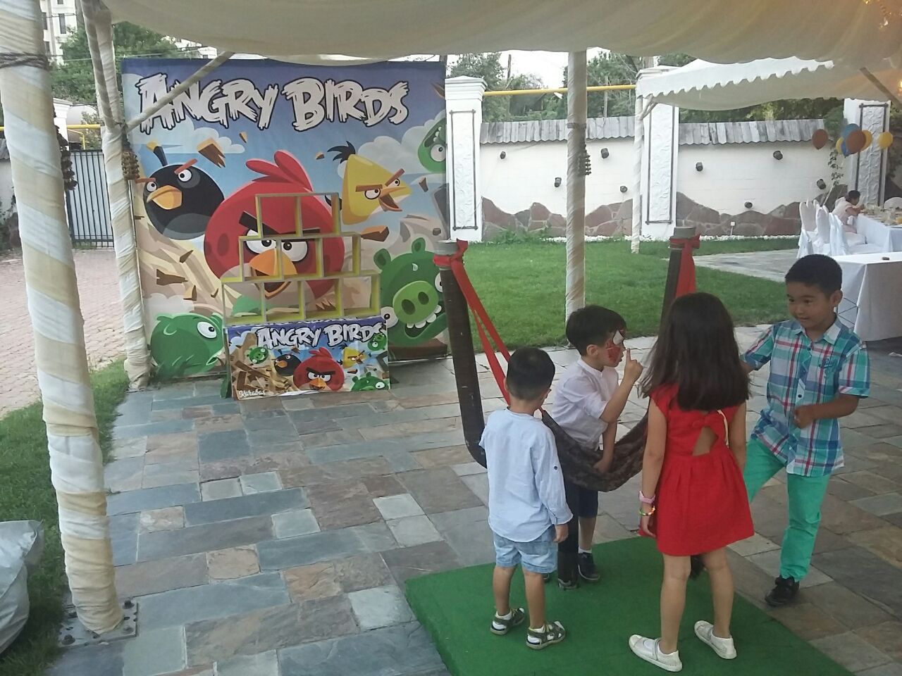 angry birds рогатка Энгри бердс аниматоры