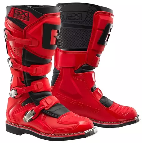 Мотоботы GX-1 Goodyear Black/Red 45