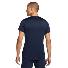 Футболка теннисная Nike Men's Dri-Fit Advantage Crew Top - obsidian/white