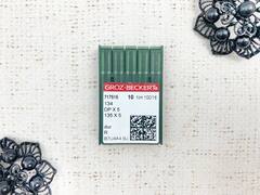 Игла промышленная, тонкая колба универсальная 100/16 1738R, 10 игл