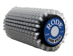 Щетка роторная Rode AR300 NYLON HARD 120мм, жесткий нейлон 5мм, бел.