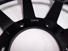 Диск тормозной передний черный на Honda CRF1000 L 16-19, CRF1100 L 20-21