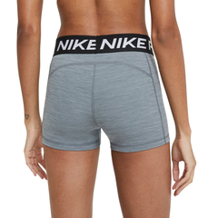 Женские теннисные шорты Nike Pro 365 Short 3in W - smoke grey/heather/black/black