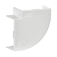 Поворот для кабель-канала на 90° IEK, 40 x 16 мм, 4 шт, белый