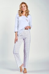 Пижама женская со штанами TARO 3240/3256/3257 ARIELLA_Светло-голубой