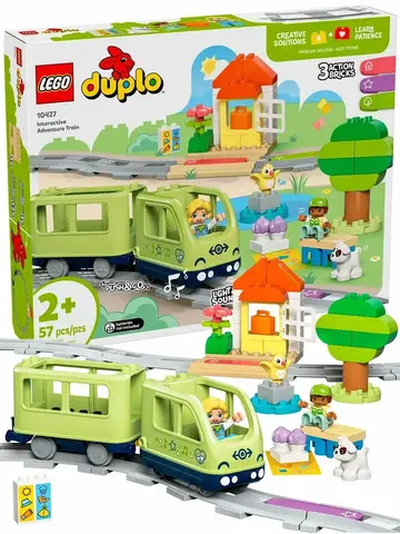 Конструктор DUPLO Town 10427 Интерактивный поезд