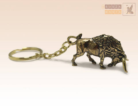 брелок зодиак Телец большой (21 апреля - 21 мая)