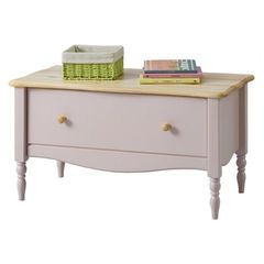 Тумба под телевизор Айно №2 (розовая пастель/лак)