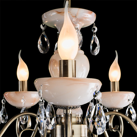 Люстра Arte Lamp Onyx red A9591LM-5AB