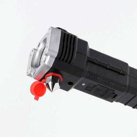 Фонарь ручной аккумуляторный 4 режима USB, стропорез 9359943