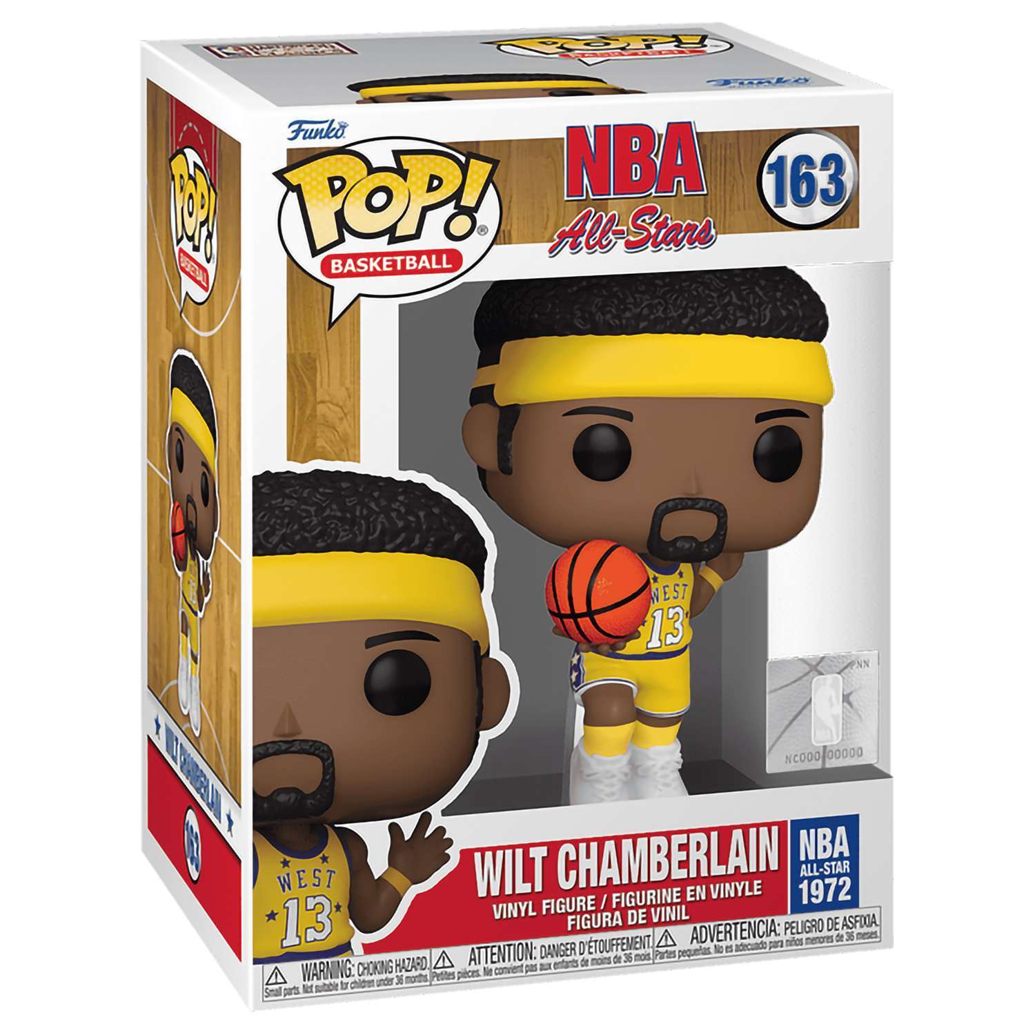 Funko POP! NBA. All-Star: Wilt Chamberlain (163) – купить по выгодной цене  | Интернет-магазин комиксов 28oi.ru