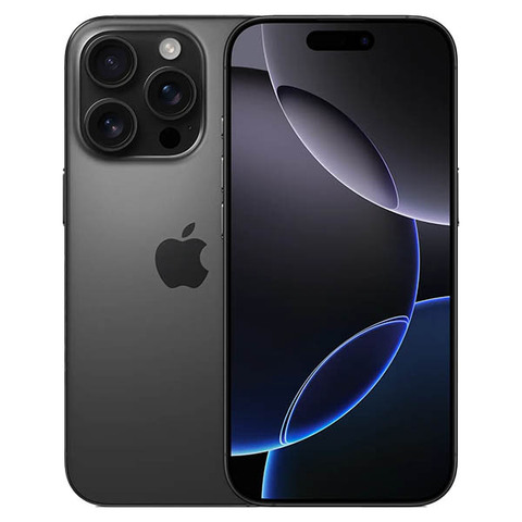 iPhone 16 Pro, 256 ГБ, Титановый черный