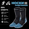 Картинка носки Skully Wear SOC-1387 navy-gray - 1