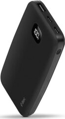 Внешний аккумулятор TTEC ChargeUp LCD 10000mAh, черный