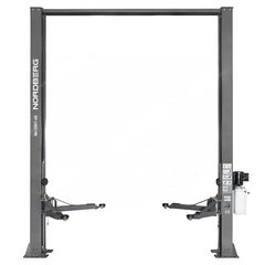 NORDBERG (N4120H1-4G_3+2_380) Подъемник 2х стоечный 4 т, верхняя синхронизация, H=4 м, 380 В, серый