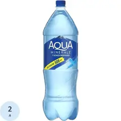 Вода питьевая Аква Минерале, газ, пэт 2л