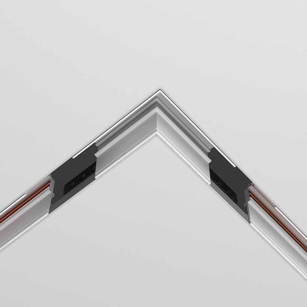 Коннектор L-образный Maytoni Technical Exility Busbur TRACL034-42W-R