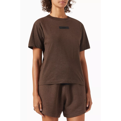 Short-sleeve T-shirt in Cotton Blend