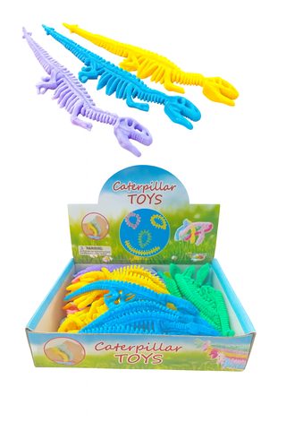 Антистресс Тянучка Динозавр 23см, микс видов, в уп 40шт. цена за шт.