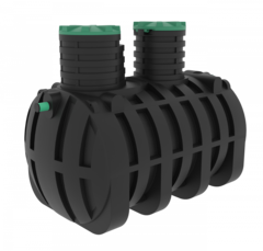 Станция глубокой биологической очистки Мультпласт Модуль ST20 8500 л./ 4000 л. в сутки / 20 чел. (3360x1970x2590см;370кг;) - арт.561561