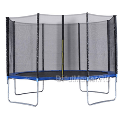 Батут с сеткой и лестницей, диаметр 16 фт