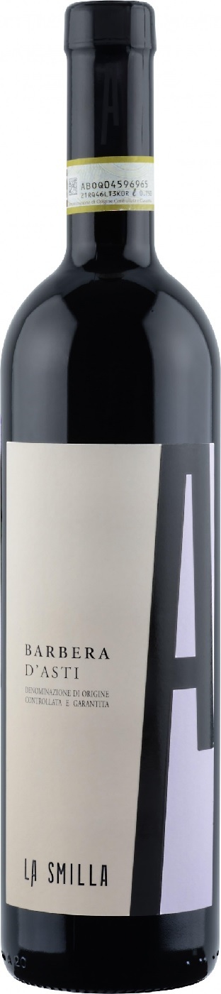 Вино Барбера д'Асти. ЛА СМИЛЛА красное сухое рег. Пьемонт с защищ.наимен.места происх. 0,75л.