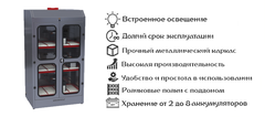 Светоч-03 Шкаф для АКБ без зарядного устройства (Kronvuz, Россия)