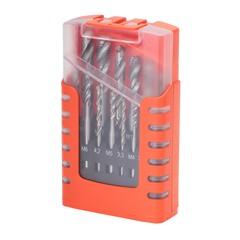 Набор метчиков машинных M3 -M12 HSSE DIN371/376 (Винт., C/2,5P, R35, + сверла) 14пр Bucovice 104004