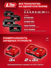 ЗУБР 20 В, 165 Н·м, 1 АКБ LMS (2 А·ч), бесщеточная дрель-шуруповерт (ДБ-165-21)