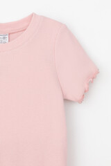 фуфайка  для девочки  КР 301989-1/розовый жемчуг к549