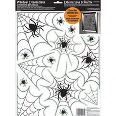 Наклейки интерьерные, Паутина, винил, 43*30 см, 1 шт.