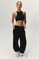 Джоггеры утеплённые Чёрный