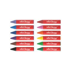 
          Пастель масляная Erich Krause 12 цветов, трехгранная, картонная упаковка, европодвес, "Artberry"