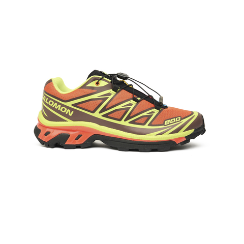 Кроссовки Salomon XT-6 "Red Orange Sharp Green"