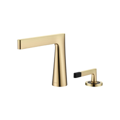Boheme 161-MG Смеситель Boheme Duo для раковины, 2х-позиционный MATT GOLD фото