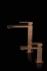 Boheme 472-CB Смеситель для умывальника высокий QUBIC  COPPER BRUSHED