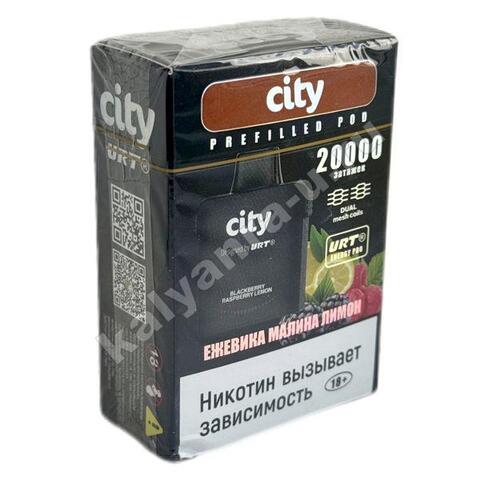 Картридж City Energy Pro URT - Ежевика Малина Лимон 20000 затяжек