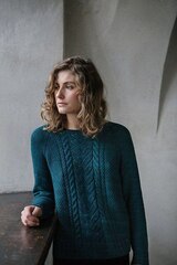 Описание по вязанию джемпера спицами "Isabell"