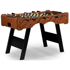 Игровой стол - футбол «Stuttgart» (122x61x81см, коричневый)