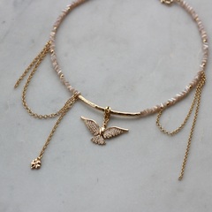 Набор для создания чокера (в золотом цвете) НАБ012