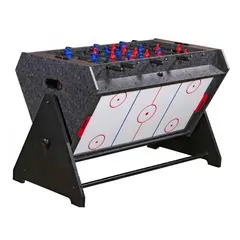 Стол-трансформер «Vortex 3-in-1» (3 игры: аэрохоккей, футбол, бильярд, 127 х 78.7 х 86.4 см, серый)