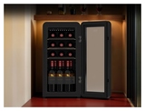 Винный шкаф TESLER CWC-188 BLACK черный